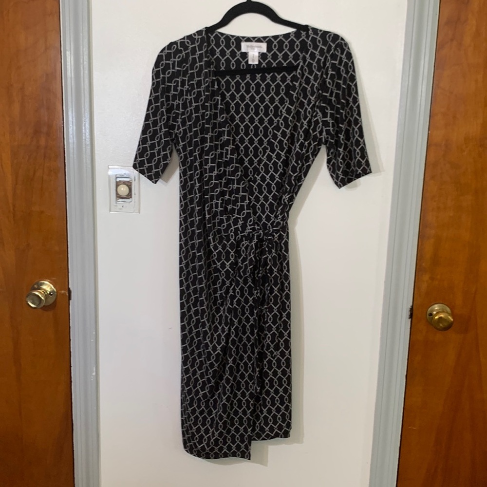 Motherhood wrap dress